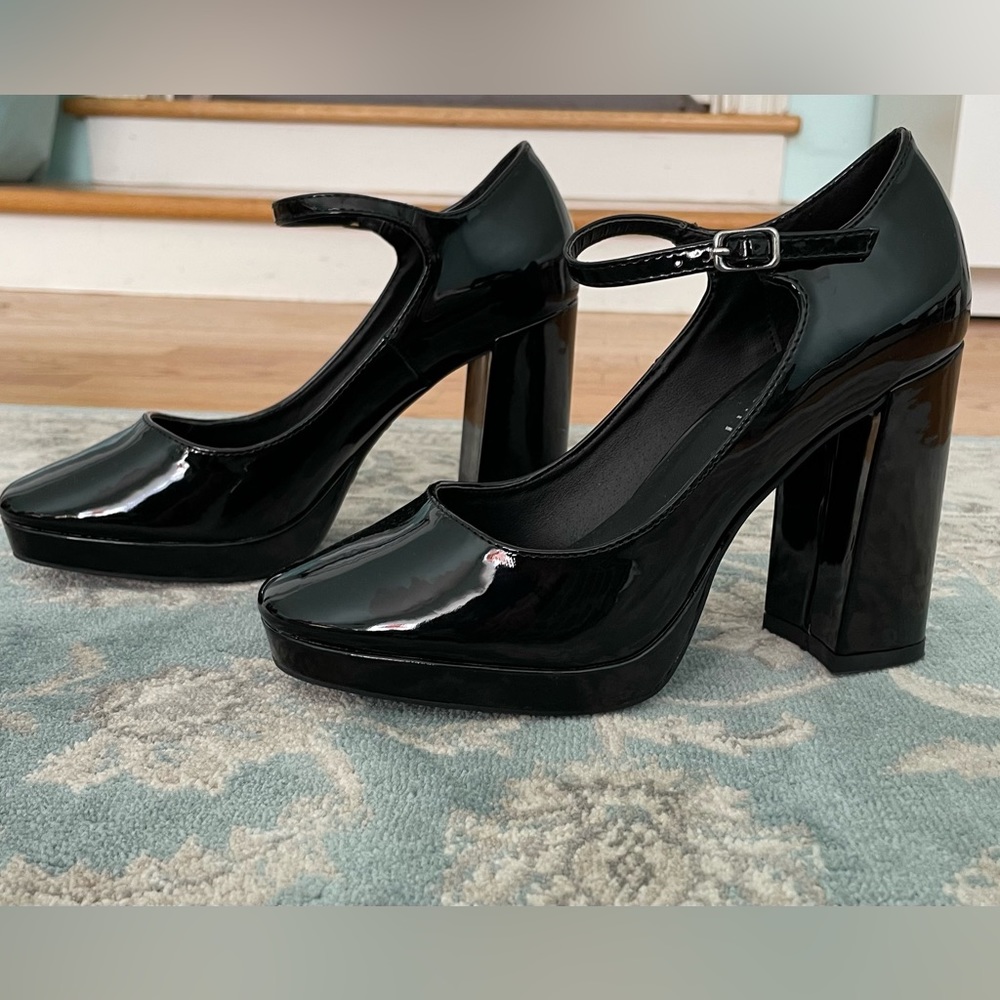 Platform Mary Janes